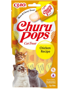 INABA CAT CHURU POPS POLLO